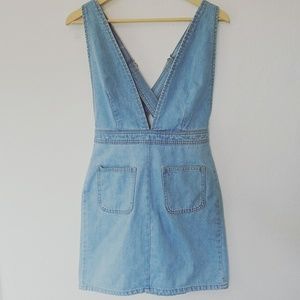BDG Denim Overall Dress